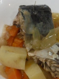 骨ごと食べれるサバのコンソメ煮(圧力鍋)-レシピのメイン写真