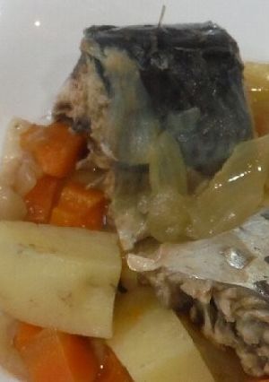 骨ごと食べれるサバのコンソメ煮(圧力鍋)-レシピのメイン写真