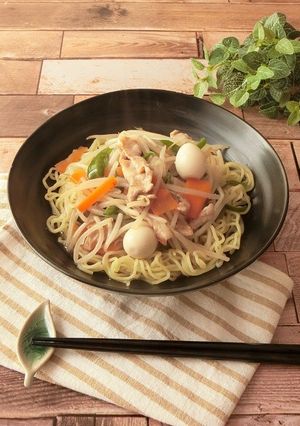 野菜たっぷり～塩焼そばあんかけ-レシピのメイン写真