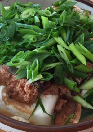 味つけ不要!手間なし!鯖缶の豆腐のせ-レシピのメイン写真