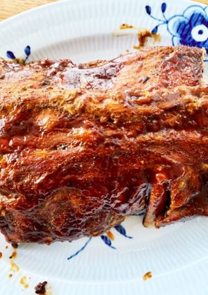 簡単BBQ骨つきリブ-レシピのメイン写真
