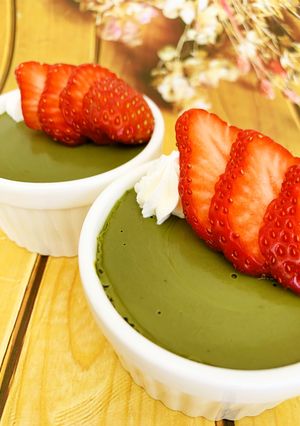 あま茶で低カロリー♡抹茶豆乳ムース-レシピのメイン写真