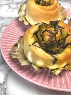 高菜マヨパンとシナモンロール-レシピのメイン写真