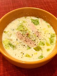 春キャベツのミルクスープ-レシピのメイン写真