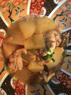 鷄と大根とキノコの味わい味噌煮-レシピのメイン写真