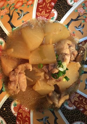 鷄と大根とキノコの味わい味噌煮-レシピのメイン写真