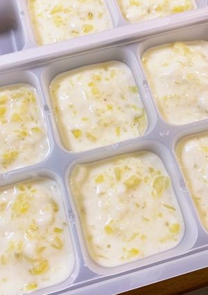 離乳食 中期 さつまいもミルクパン粥-レシピのメイン写真