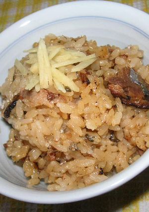 ルクルーゼで炊く、さんま缶ご飯-レシピのメイン写真