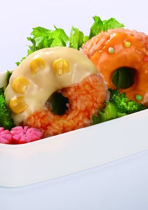 おにぎリング　ケチャップライス＆チーズ-レシピのメイン写真
