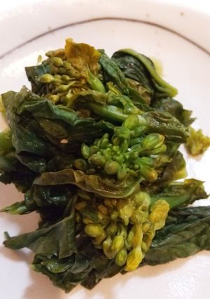 春♪菜の花の糠漬け。すし飯に混ぜても美味-レシピのメイン写真