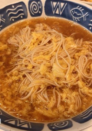 鍋ひとつで、とろろ入り玉子のにゅうめん-レシピのメイン写真