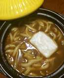 レトルトカレー＆白だしで、カレーうどん