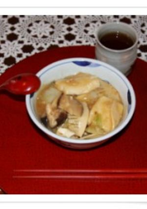 揚げだし豆腐うま煮どんぶり-レシピのメイン写真