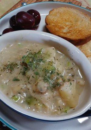 春じゃがクリーム煮チャウダー風(簡単)-レシピのメイン写真