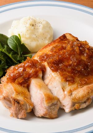 オニオンチキンソテー-レシピのメイン写真