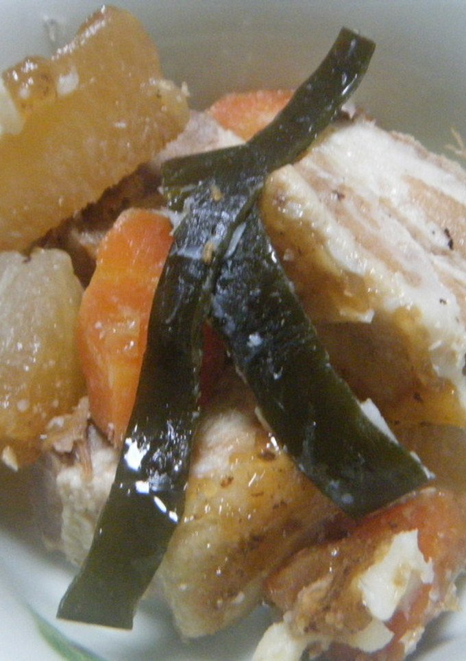 大根と豚肉の炒め煮-レシピのメイン写真