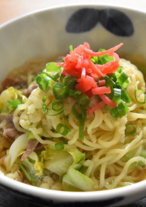塩つゆ焼きそば-レシピのメイン写真