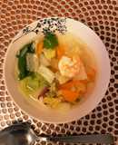 妊婦飯　糖質オフ　食べる！海鮮スープ