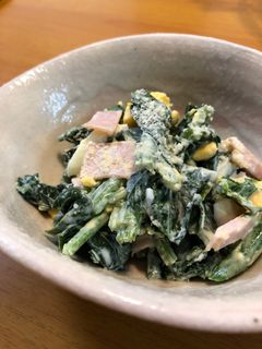 粉チーズマヨのほうれん草サラダ-レシピのメイン写真