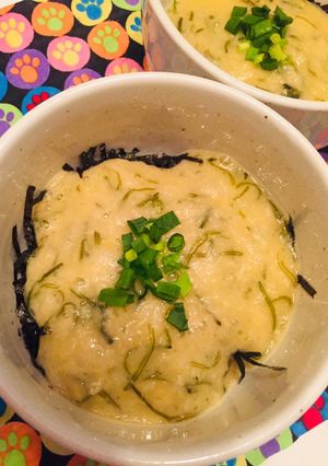 ダイエット飯★とろろ卵めかぶネバネバのせ-レシピのメイン写真
