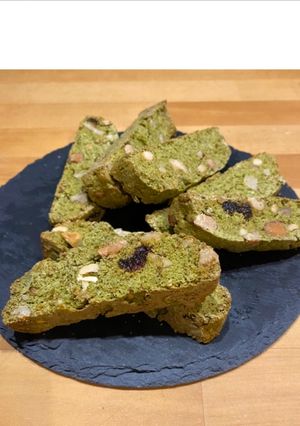 抹茶とナッツのビスコッティ〜大麦粉入〜-レシピのメイン写真