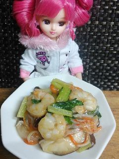 リカちゃん♡8つあるかな?八宝菜…風炒め-レシピのメイン写真
