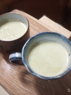 枝豆と豆乳の濃厚ポタージュスープ-レシピのメイン写真