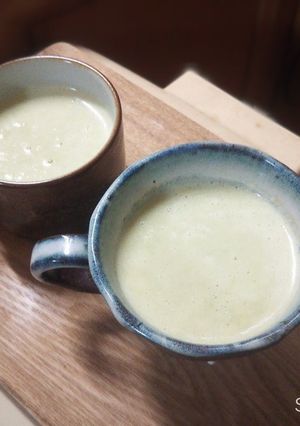 枝豆と豆乳の濃厚ポタージュスープ-レシピのメイン写真