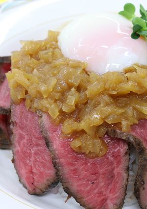 男子ごはん　特製ローストビーフ丼-レシピのメイン写真