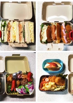 休校お弁当 パン-レシピのメイン写真