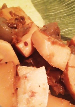 作りおきにも☆竹の子とこんにゃくの土佐煮-レシピのメイン写真