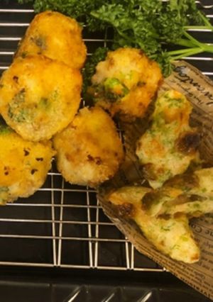 菜の花のコロッケ-レシピのメイン写真