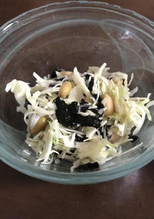 カット野菜キャベツのチョレギ？サラダ-レシピのメイン写真