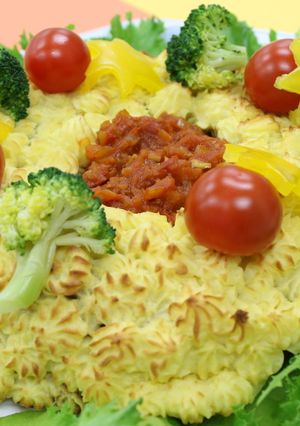 ミートローフのポテト包み-レシピのメイン写真