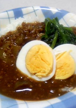 茄子とひき肉のとろけるカレー♪-レシピのメイン写真