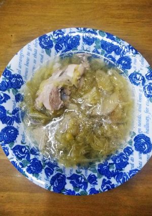 梨湖の簡単!鶏キャベ生姜スープ-レシピのメイン写真