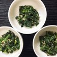 めんつゆ2倍で簡単 ほうれん草のごま和え