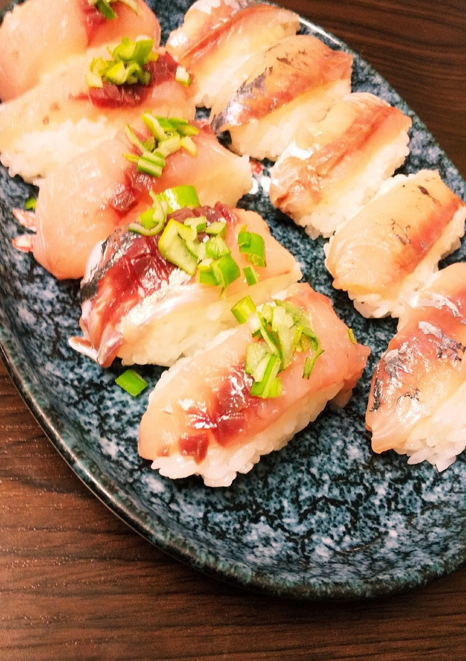 アジの握りすし-レシピのメイン写真