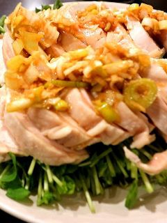鶏むね肉でしっとり♡よだれ鶏♬-レシピのメイン写真