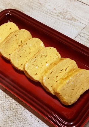 八方だしで簡単美味！だし巻き玉子♪-レシピのメイン写真