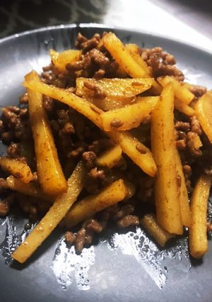 止まらないっ牛ひき肉のピリ甘辛カレー風味-レシピのメイン写真
