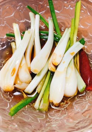生らっきょうの浅漬け-レシピのメイン写真