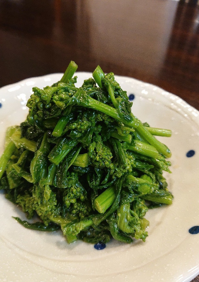 菜の花のごま油和え-レシピのメイン写真