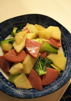 厚切りソーセージの中華炒め-レシピのメイン写真