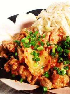 急いでる時の焼肉タレで簡単豚キムチ-レシピのメイン写真