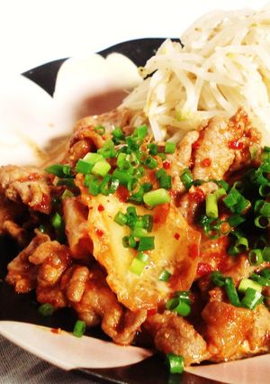 急いでる時の焼肉タレで簡単豚キムチ-レシピのメイン写真