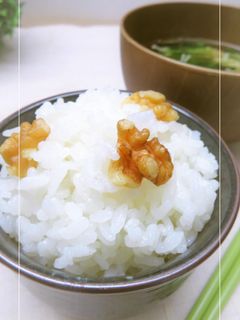 塩胡桃ごはん~やわらか仕立て-レシピのメイン写真