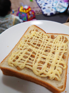 納豆とマヨと食パンだけ☆納豆トースト-レシピのメイン写真