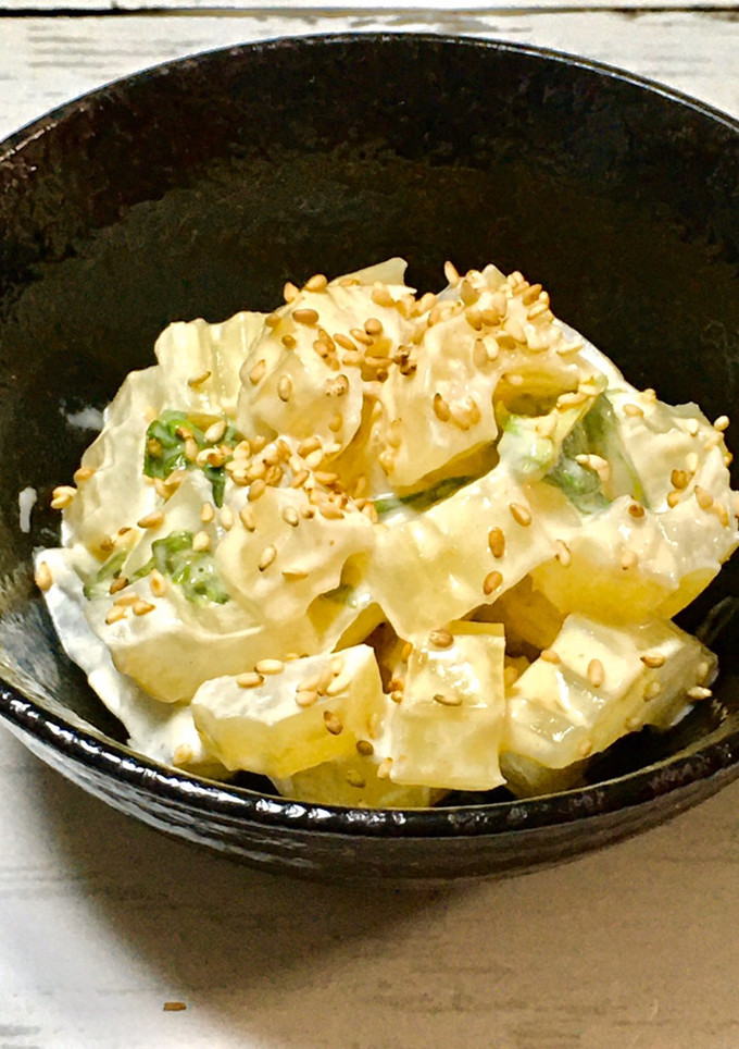 セロリの梅マヨ和え-レシピのメイン写真