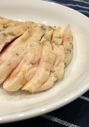 放置で簡単☆やわらかサラダチキン-レシピのメイン写真